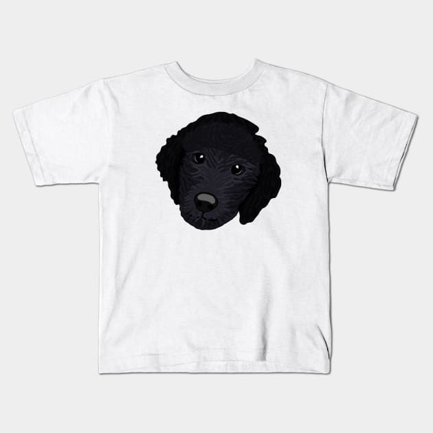 Poodle Kids T-Shirt by crankycranium